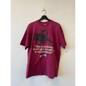 Vintage Sea-Doo SD Sport Shirt Mens Large Red Watersports Competition Quote Tee